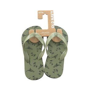 NWT Old Navy Dinosaur Flip Flops Size 12-13